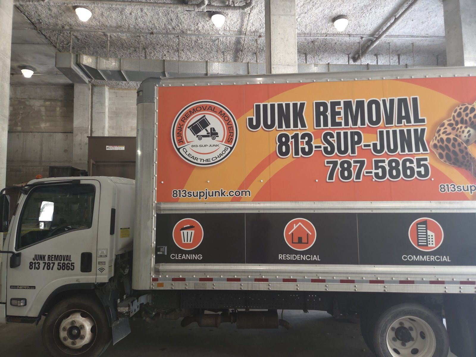 Junk Removal Movers Truck
